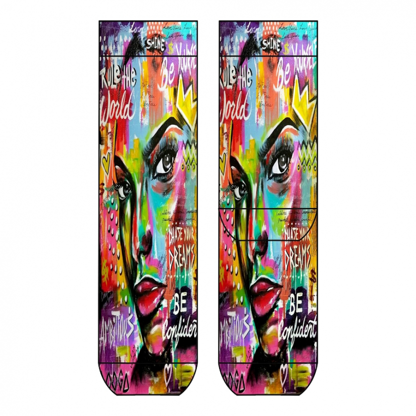 Cool 7 - Damen - Socken - Motiv - C0783